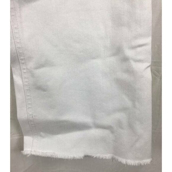 J JILL Denim Jean 16 White Kick Flare High Rise - Picture 4 of 12